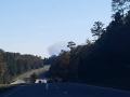 Barwick Fire As Seen From Chickamauga Bypass / Crystal Betty Witt