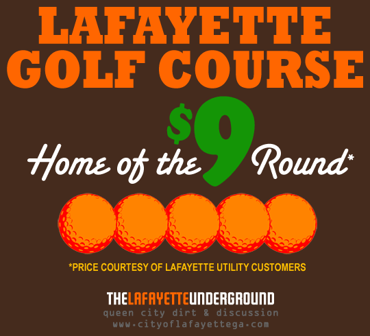 LaFayette Golf Course Home of the $9 Round