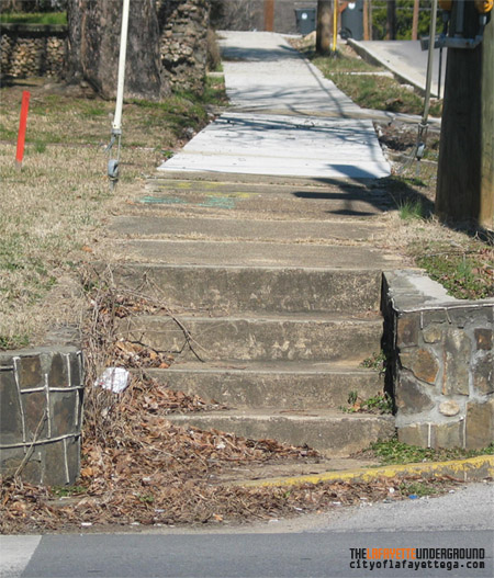 Sidewalk Steps