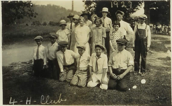 Walker 4-H in 1927