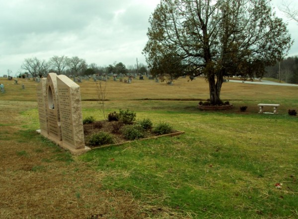 Tri-State Crematory Monument at TN-GA Cemetery