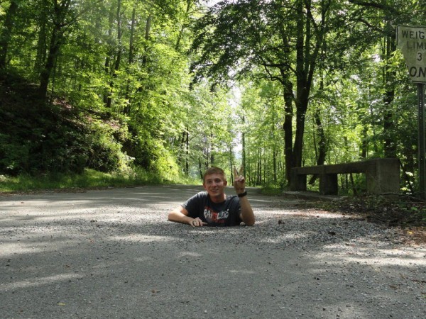 Crow Gap Rd Pothole