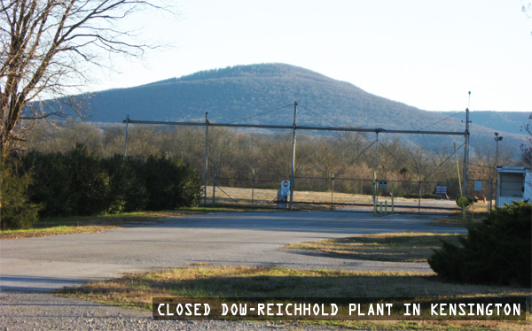 Closed Dow-Reichhold Latex Plant in Kensington