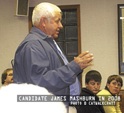 Mayor Candidate James Mashburn in 2008