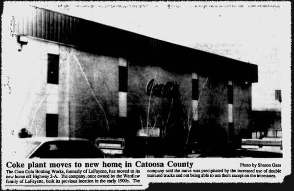 Coca-Cola Relocation, Walker Messenger Feb 17 1989