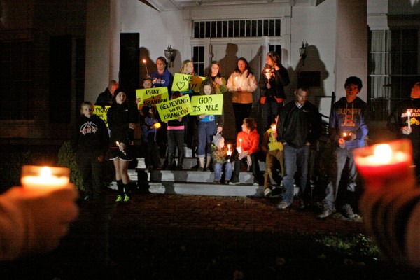 Brandon Lowe Prayer Rally