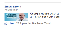 Steve Tarvin Facebook Ad