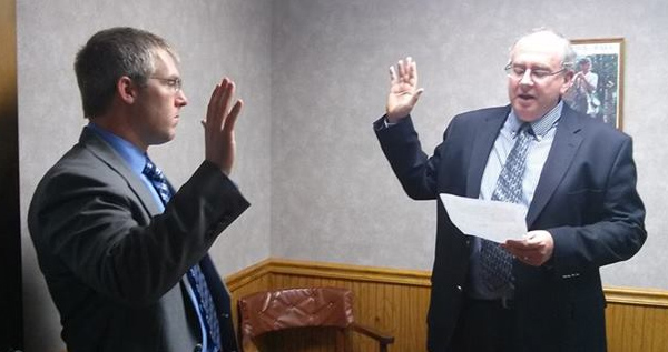 Councilman Ben Bradford Sworn In