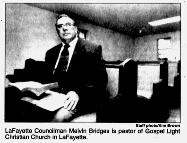 Melvin Bridges in 1998 / Walker Co Messenger