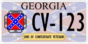 Sons of Confederate Veterans License Plate