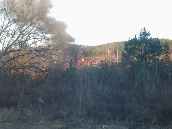 January 31 Fire Distant Shot