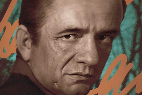 Johnny Cash Concert Poster Detail