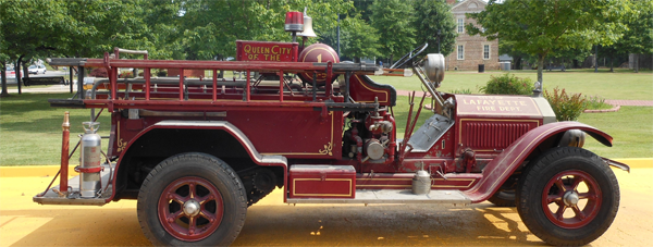 Old LaFayette Fire Truck