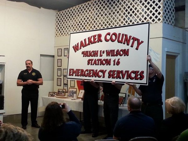 High L Wilson Fire Department Sign