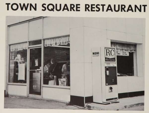 Town Square Restaurant, 1969