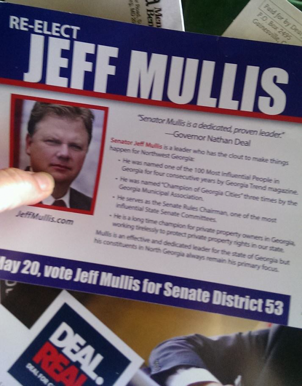 Jeff Mullis 2014 Mailer Inside