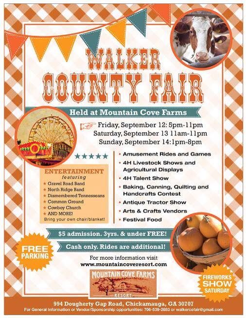 Walker County Fair Poster