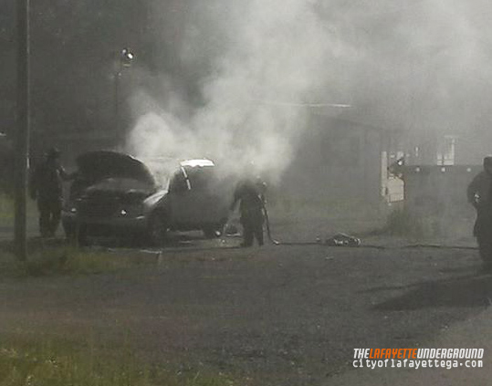 Wreck / July 16 Vehicle Fire