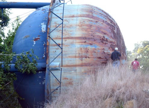 Demolished Summerville Water Tower