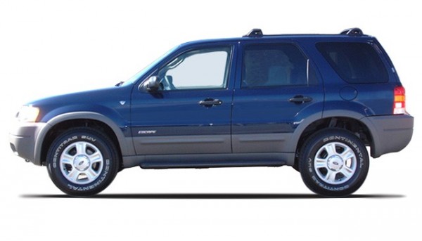 Blue 2003 Ford Escape