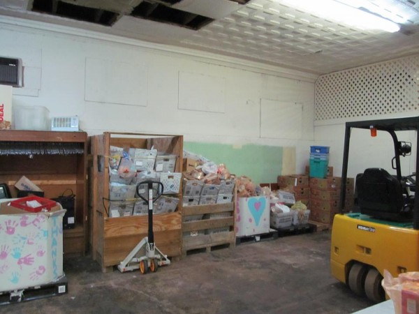 Care Mission Storage Area