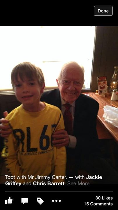 Jimmy Carter in Ringgold