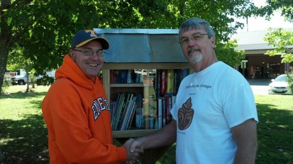 Little Free Library in Joe Stock Park