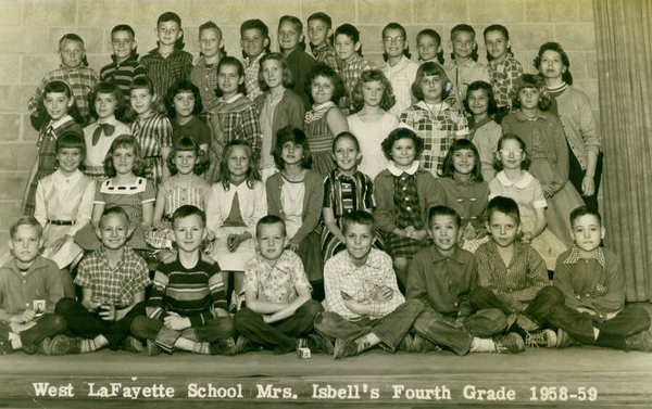 West LaFayette 4th Grade 1958-1959