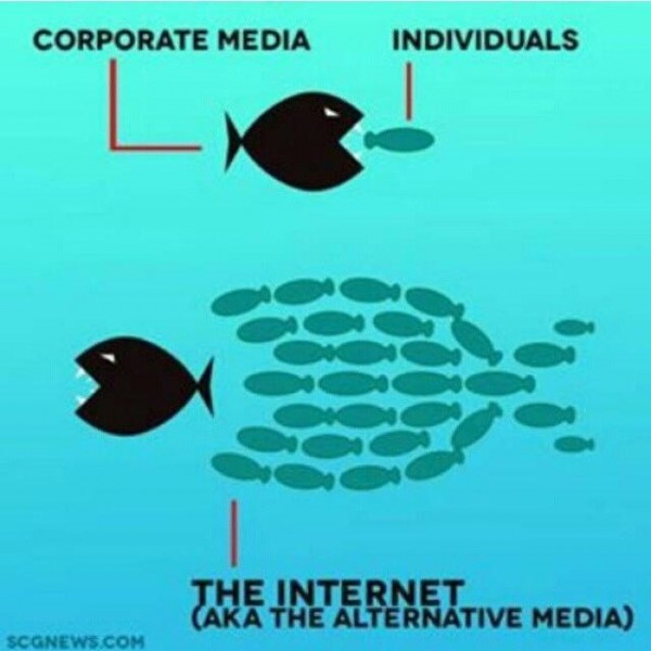 Corporate Media Feeding Frenzy