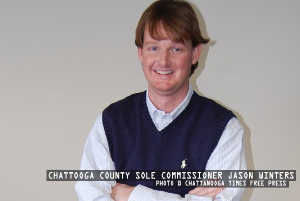 Chattooga County Commissioner Jason Winters