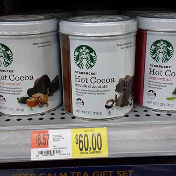 Walmart $60 Hot Chocolate