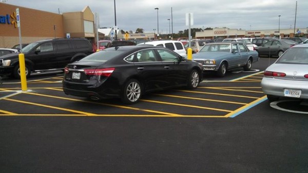 Illegal Parking at Walmart