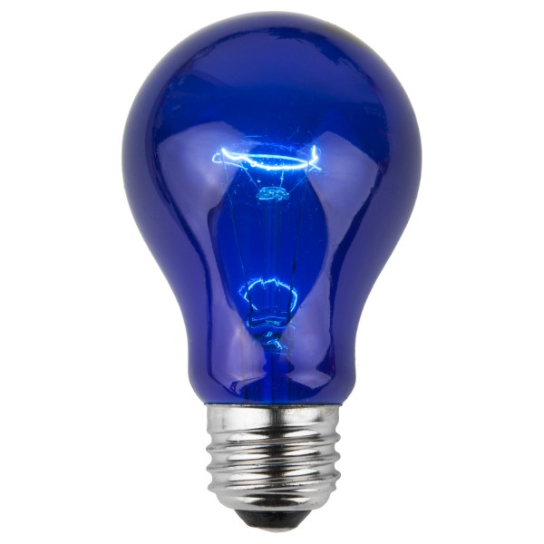 Blue Light Bulb