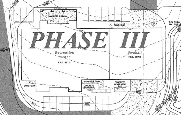 Cedar Grove Community Center Plan Excerpt