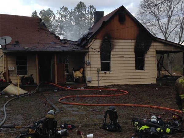 Naomi Church Rd House Fire / January 14