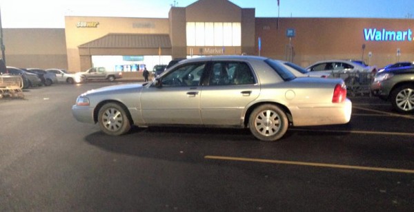 Terrible Parking at Walmart