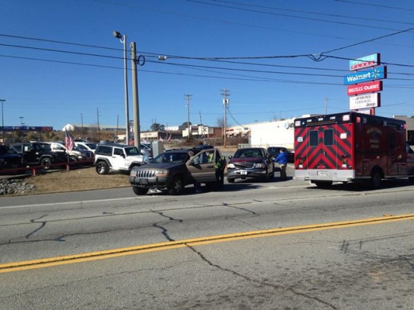 Wreck at Walmart January 25