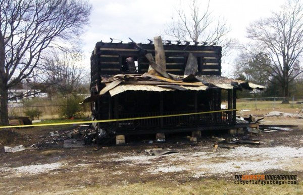 Chickamauga House Fire February 8