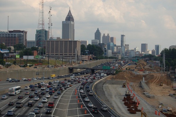 Atlanta Traffic Jam / Matt Lemmon on Flickr