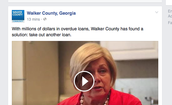 Walker Co Loan Headline / Bebe Takes Out Another Loan