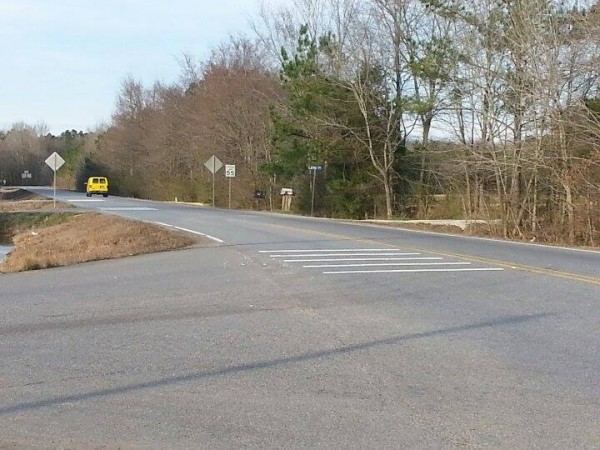 Hwy 151 / US 27 Intersection Rumble Strips