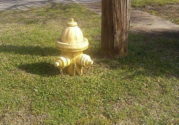 Buried Fire Hydrant
