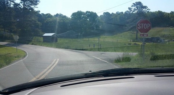 New Arnold Rd Stop Sign