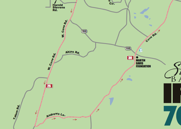 Ironman 70.3 Route