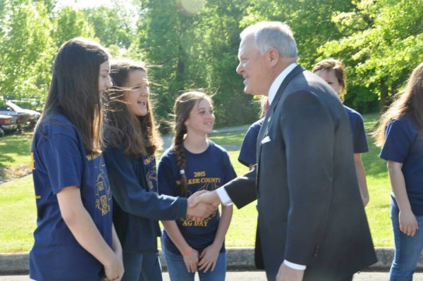 Nathan Deal at Walker Co Ag Day