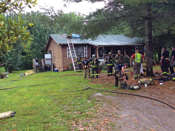 May 31 House Fire on York Rd / Walker County Messenger Josh OBryant