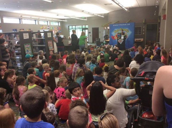 LaFayette Library Packed Out / June 1st