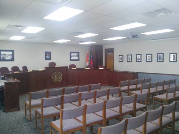 Remodeled City Council Chamber / Facebook