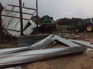 July 14 Storm / West Armuchee Barn