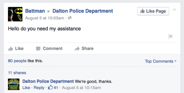 Dalton Battman on Facebook